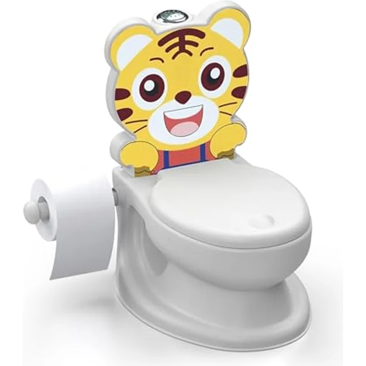 DOLU NUVE Kleinkind Potty ''Tiger'', pädagogisches Töpfchen für Kinder – Bild 1