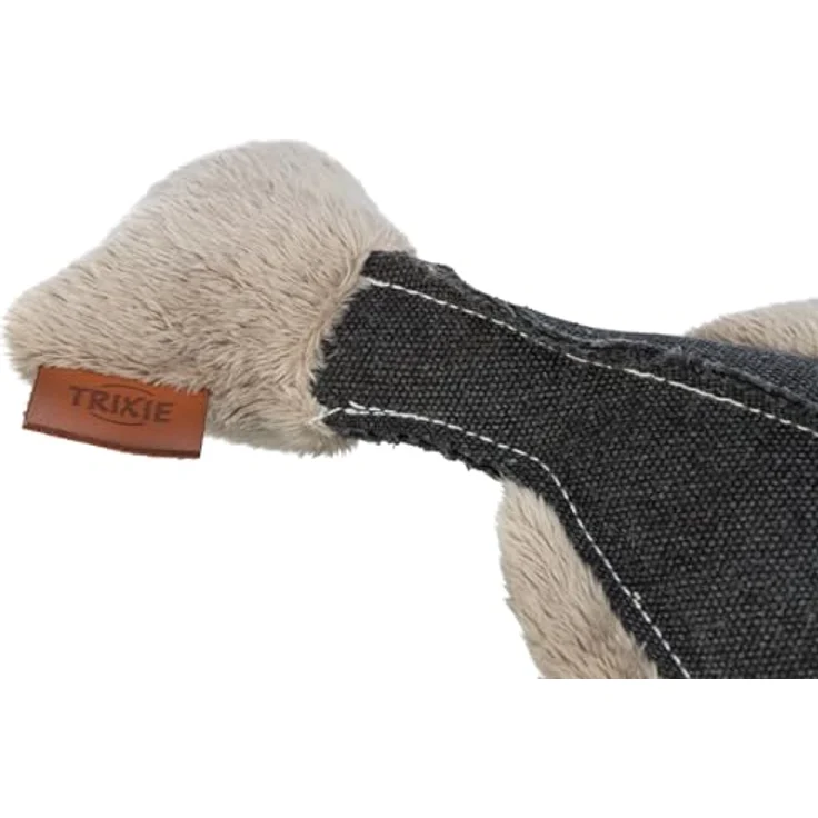 TRIXIE Be Nordic Plüschtiere für Hunde Scholle Hajo – maritimes Kuscheltier für Hunde zum Spielen und Kuscheln – robust & langlebig - 36061 – Bild 3