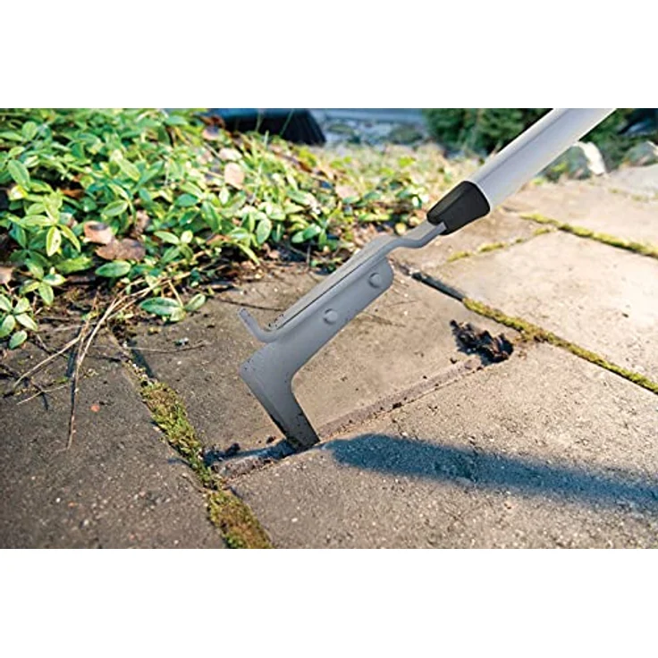 Fiskars Fugenkratzer zum Entfernen von Unkraut und Moos, Länge: 173 cm, Schwarz/Orange, Rostfreier Stahl/Kunststoff, Xact, 1027112 – Bild 4