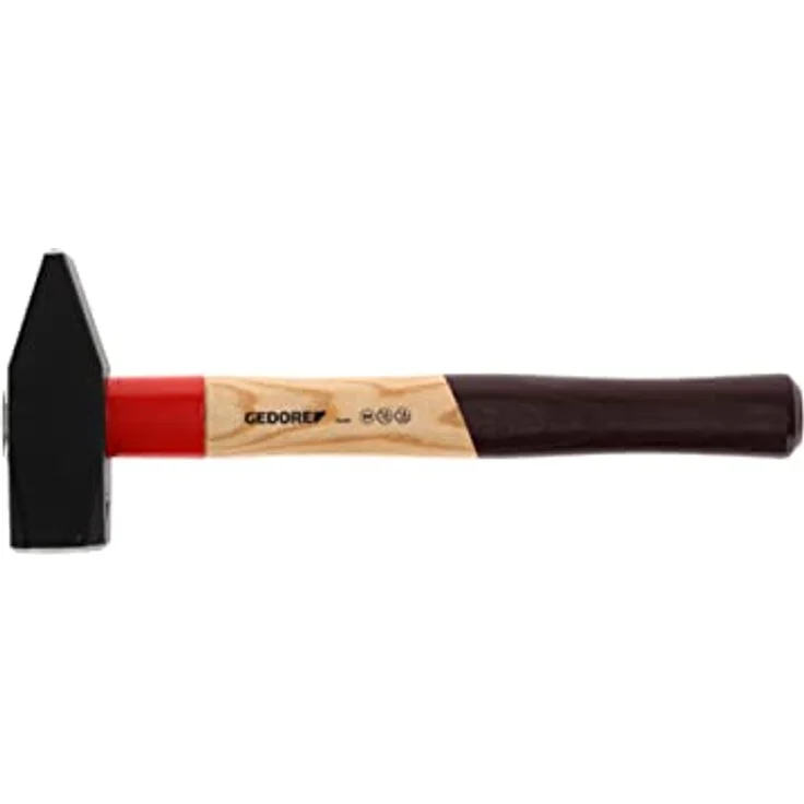 GEDORE Schlosserhammer, 2000 Gramm, Mit ROTBAND-PLUS Stielbefestigung, Standard-Eschenholz, Geschmiedeter Hammerkopf - Preisvergleich – Bild 5