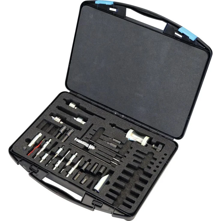 Gedore Automotive 3451933 KL-0132-56 KC, Universeller Glühkerzenwerkzeuge-Satz für präzises Ausbohren und Gewindeschneiden bei Dieselmotoren