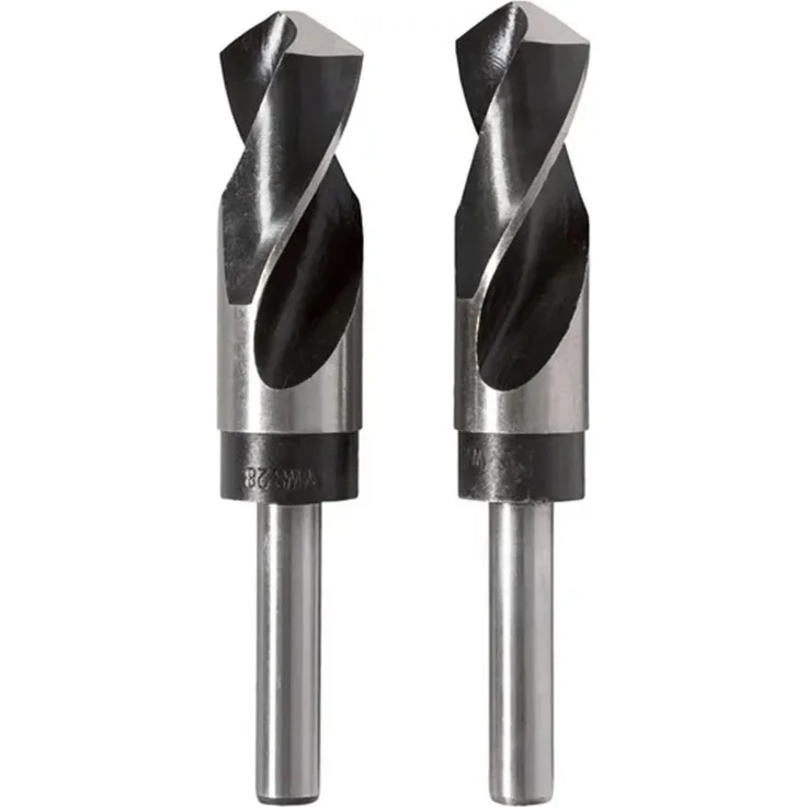 PARKSIDE® HSS Spiralbohrer Set, 2-teilig mit Ø 26 mm und Ø 28 mm, für Stahl, Aluminium, Holz und Kunststoff