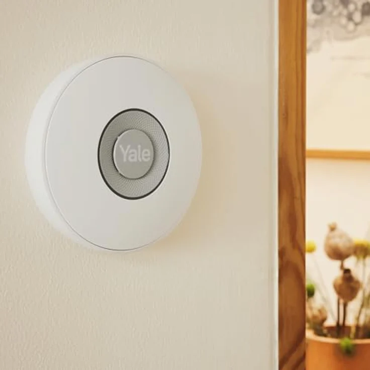 Yale Innensirene AL-IS-1A-W, bis zu 85 dB einstellbare Sirene mit Echtzeit-Benachrichtigungen und Yale Horizon+ Technologie, 1 km Reichweite, kompatibel mit Yale Smart Alarm – Bild 4