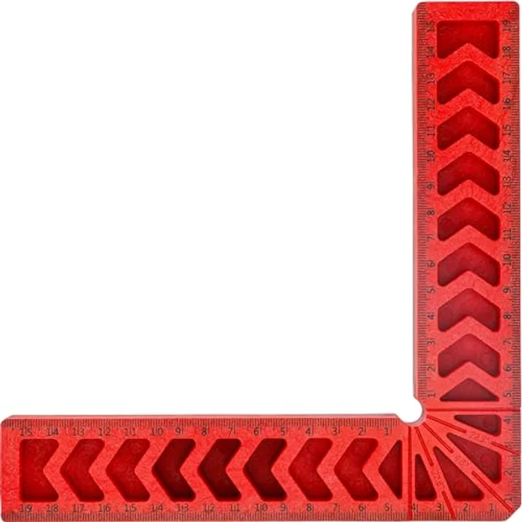 BGS TECHNIC Montagewinkel Fiberglas 200 mm, stabil mit Skalierung und Gradanzeige 22,5°/45° – Bild 4