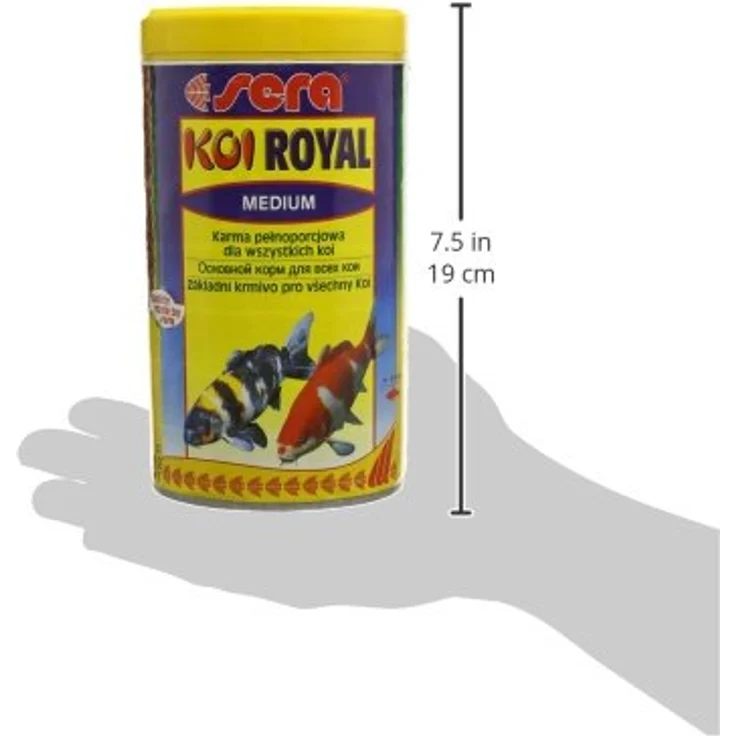sera KOI ROYAL MEDIUM 1000 ml(240g) – Bild 3