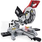 Hecht Zug-Kapp-Gehrungssäge 1800 Watt HM-Sägeblatt - Präzise Gehrungsschnitte - LED Schnittlinien-Laser - Robuster Drehtisch - Staubfangbeutel