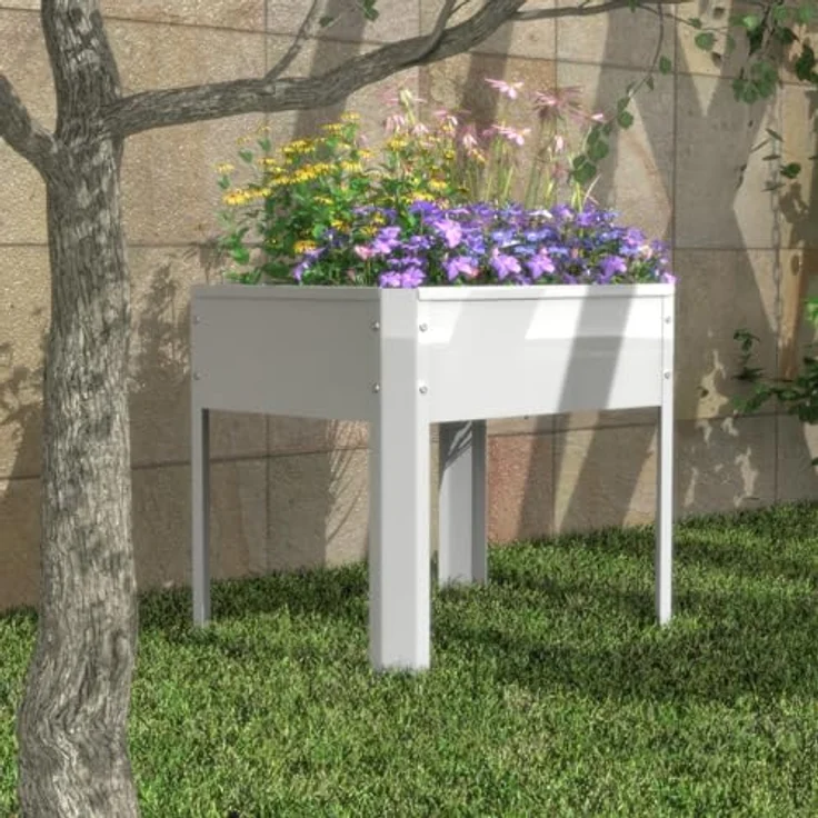 Urban Hochbeet Balora M, Metall Hochbeet 50x40 cm mit wetterfestem Design und einfacher Aufbauanleitung – Bild 2