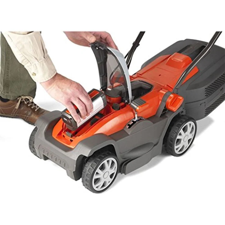 Flymo Kabelloser Rasenmäher Mighti Mo 300 Li 30 L – Bild 2