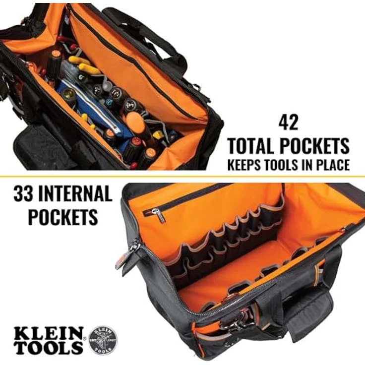 Klein Tools 55469 Fach-Pro Große Offene Werkzeugtasche – Bild 4