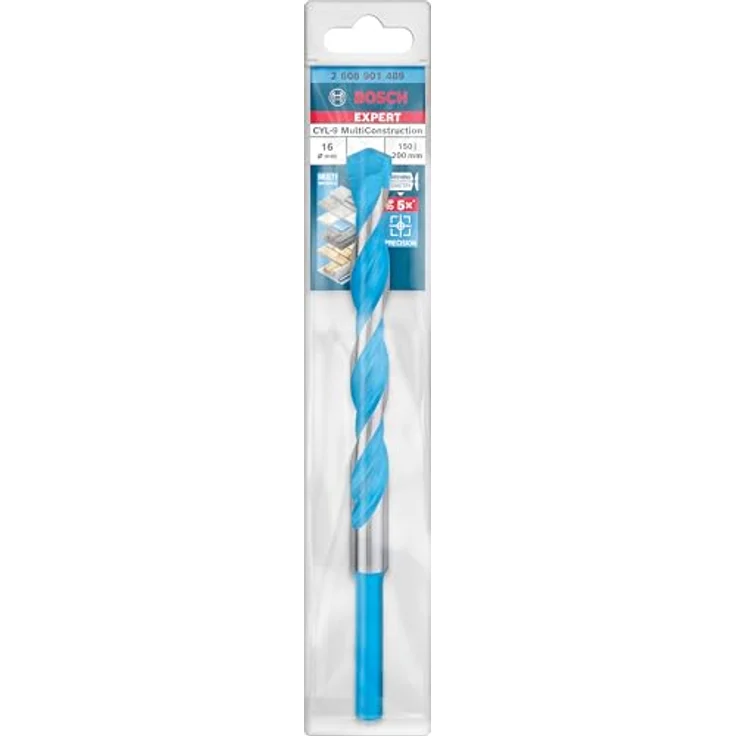 Bosch Professional Expert CYL-9 MultiConstruction Bohrer, 16 mm Durchmesser, 150 mm Arbeitslänge, universal für verschiedene Materialien – Bild 2