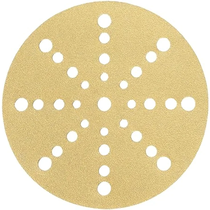 STIER Schleifscheiben Universal D150 / P100 / 16-Loch / 50 Stk., Schleifpapier, 150mm, made in Germany