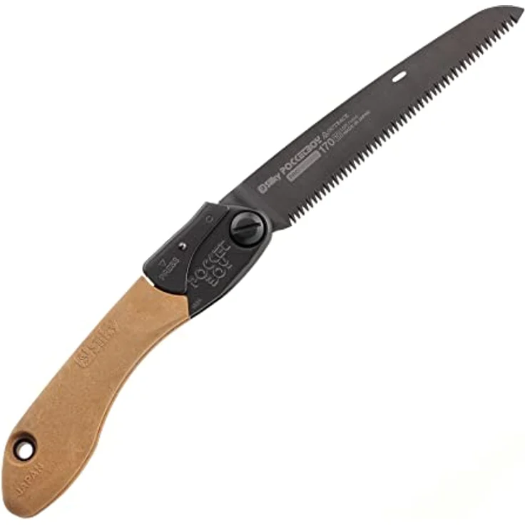 Silky Pocketboy Outback Edition 170-10, Handsäge für präzise Schneidarbeiten, kompakte Größe für Outdoor-Aktivitäten – Bild 1