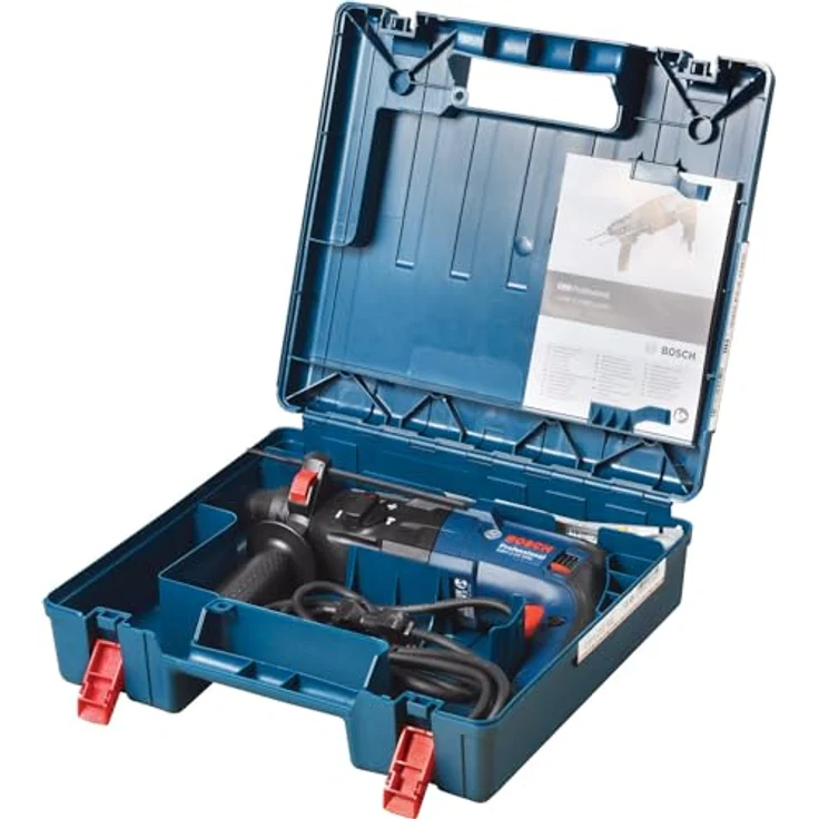 Bosch Professional Bohrhammer GBH 240, SDS-PLUS mit 2,7 J Schlagenergie, inkl. Koffer und Bohrersatz – Bild 6