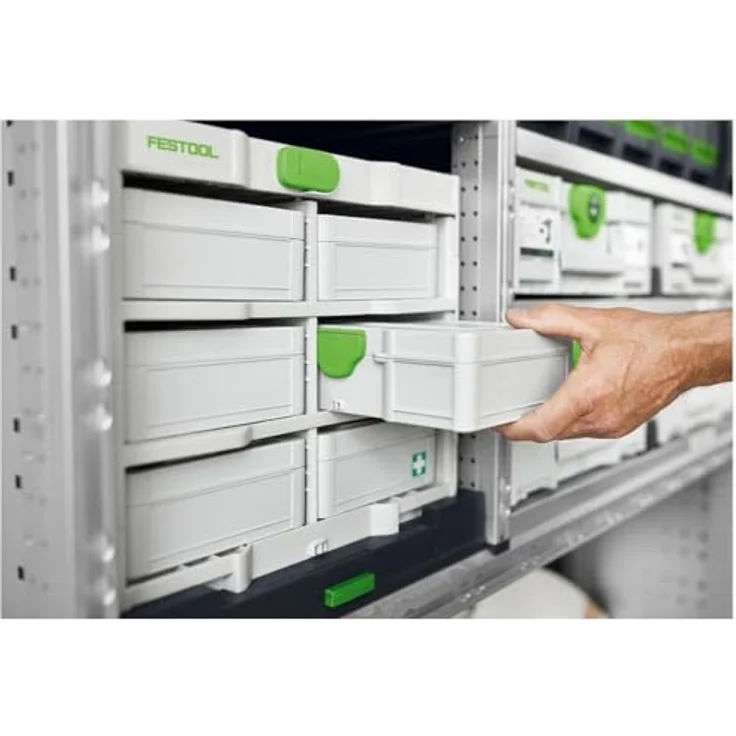 FESTOOL Werkzeugbox Festool Systainer³ SYS3 S 76 TRA UNI, Flexibel, Modular, Kompatibel, Mobil, Übersichtlich - Transparenter Deckel, universelle Einlage - Werkzeugkoffer – Bild 5