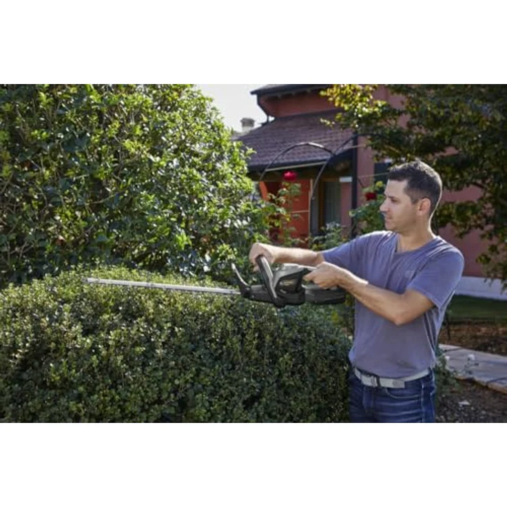 ALPINA Akku-Heckenschere AH 20 Li, 70 cm Doppelschnittmesser, 20 V Akku inkl. Ladegerät, schwarz – Bild 9