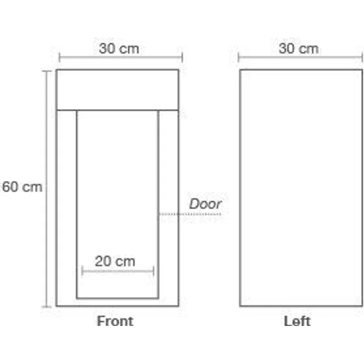 Homebox Q30 Ambient, Mini Gewächshaus 30x30x60cm mit lichtdichten Reißverschlüssen und wasserundurchlässigem Bodenelement – Bild 6