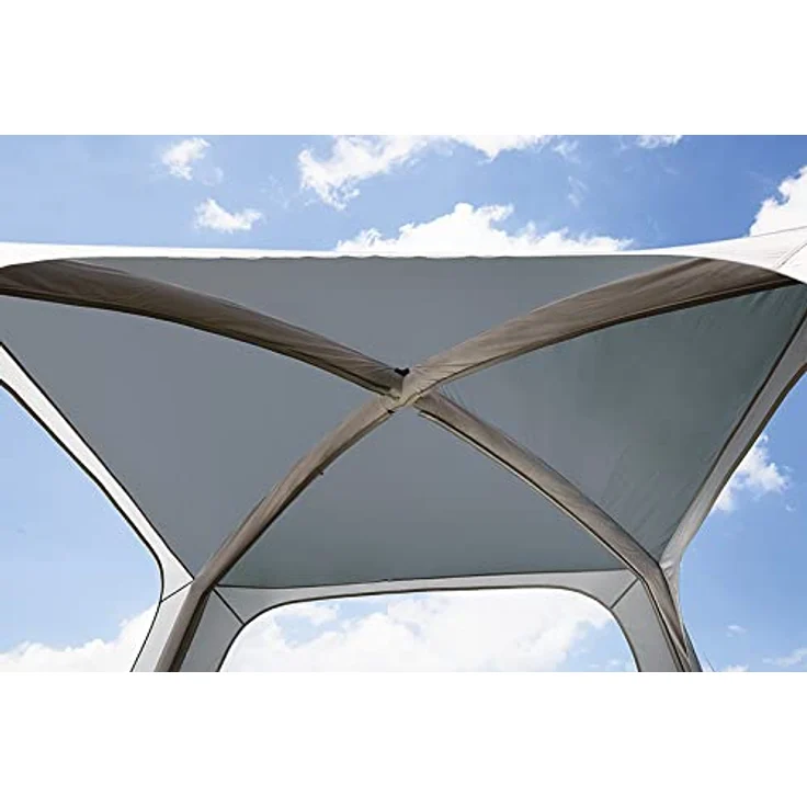 dwt Pavillon Relax Air, 350x350x230cm Sonnendach Windschutz Camping aufblasbar Sonnenschutz Outdoor Picknick – Bild 5