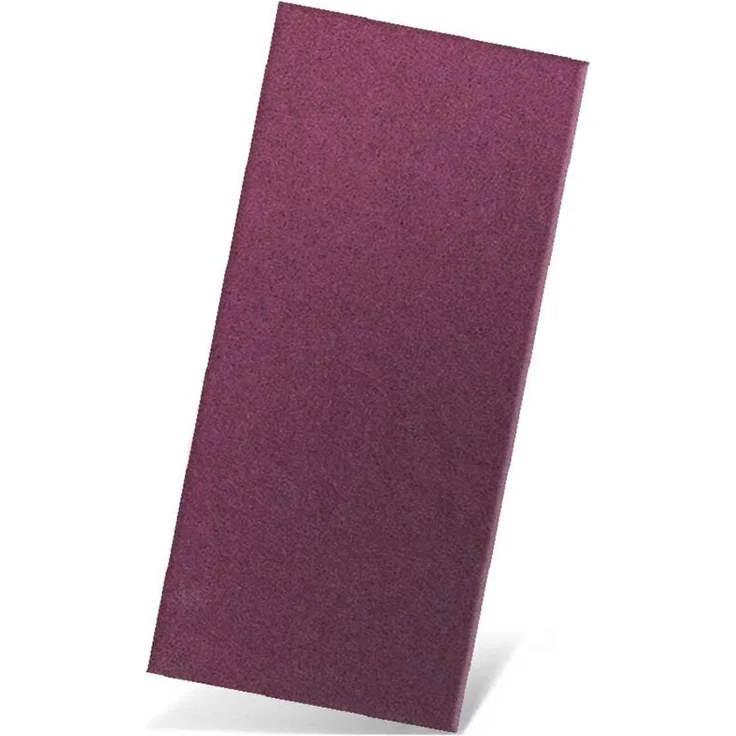 MENZER Fleece Handschleifvliese, 250 x 115 mm, Abtrag K320, für Handschleifer, Faservlies, violett (10 Stk.)