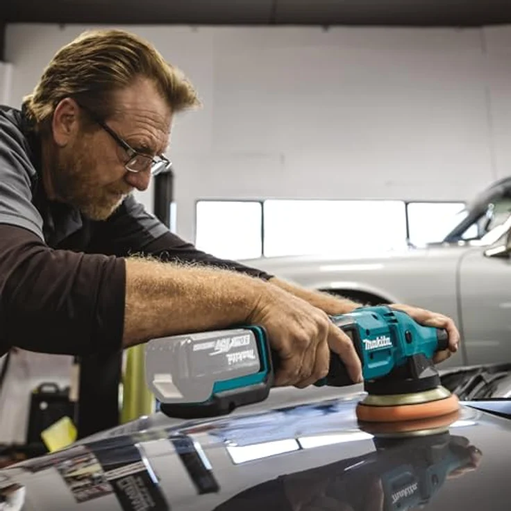Makita DPO500Z 18V Akku-Exzenterpolierer ,  ohne Akku ohne Ladegerät – Bild 20