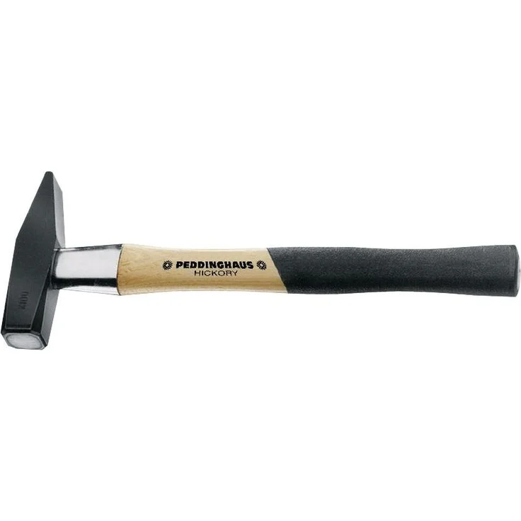 Peddinghaus Sicherheits-Schlosserhammer 5042.93, 800 g mit Schlagkopfsicherung und rutschsicherem Hickorystiel