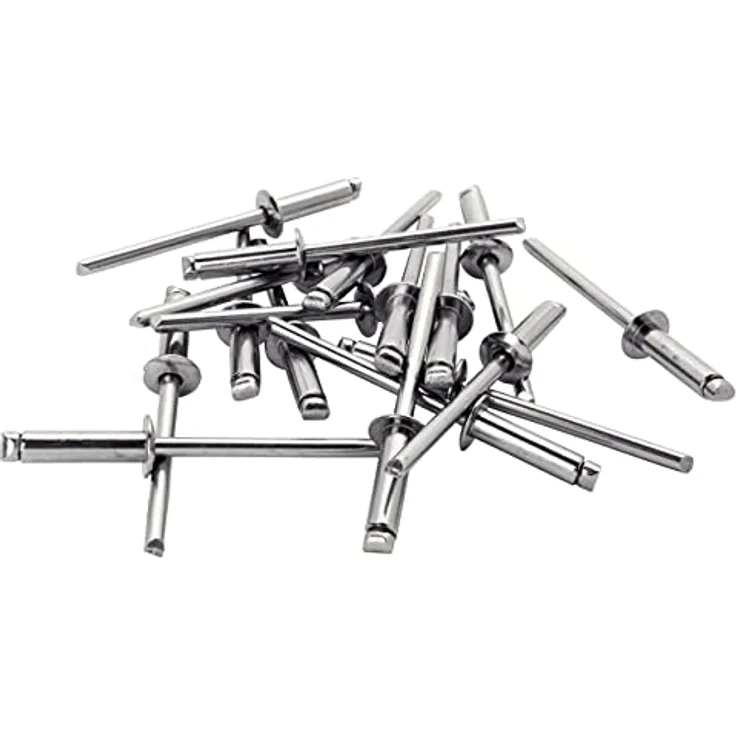 Rapid Blindnieten Edelstahl Ø 4,8mm, 8-11mm Klemmbereich, 50 Stk. V2A Nieten, Set Inkl Bohrer, für blindnietzangen – Bild 4