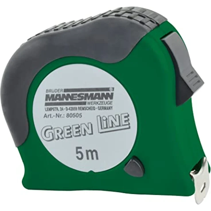 Brüder Mannesmann M81230 Digitaler Winkelmesser mit Libellen + 5 m Bandmaß – Bild 3