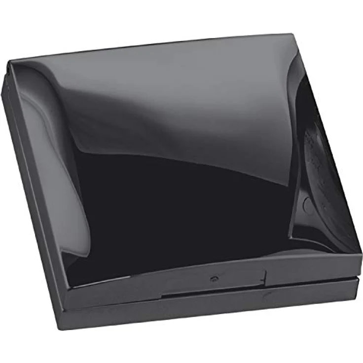 Berker Integro Flow/Pure Rahmen 1-Fach mit Klappdeckel, schwarz glänzend – Bild 1