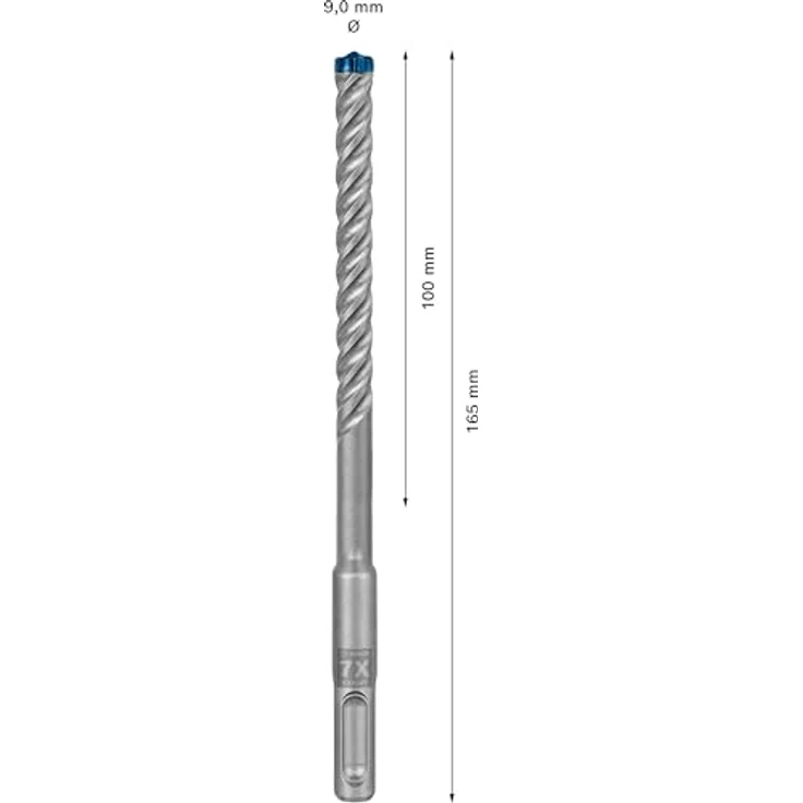 Expert SDS plus-7X Hammerbohrer, 9 x 100 x 165 mm – Bild 3