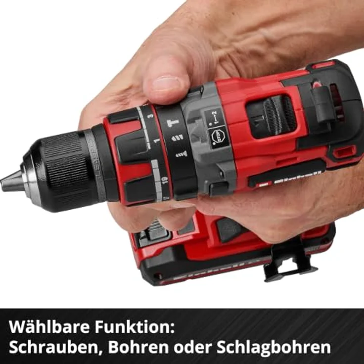 Einhell Professional TP-CD 18/60-T Li-i BL Solo, Akku-Schlagbohrschrauber mit 60 Nm Drehmoment, 2-Gang-Getriebe und bürstenlosem Motor – Bild 7