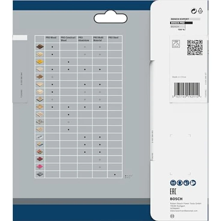 Bosch Professional Zubehör 2608640501 Kreissägeblatt Multi Material 150 x 20-16 x 2,0 mm, 42 – Bild 4