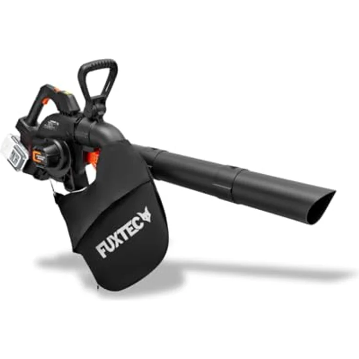 FUXTEC FX-E2LBS 2in1 Akku Laubbläser und -sauger, 40 Volt, 685,1 m³/h, inkl. Laubfangsack, ergonomischer Griff, ohne Akku/Ladegerät – Bild 10