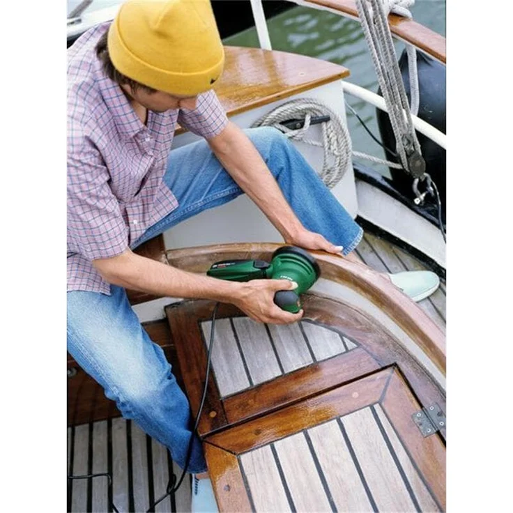 Bosch Exzenterschleifer PEX 220 A 125 mm 1,2 kg 24000 U-min 220 Watt Staubabsaugung im Karton – Bild 8