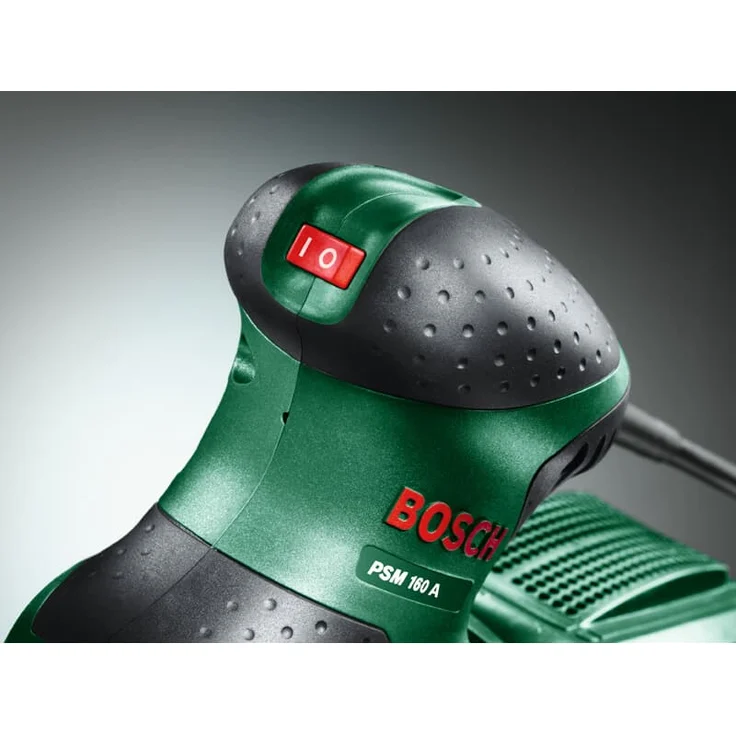 Bosch Multischleifer PSM 160 A, 3 Schleifblätter, Karton (160 W, Schwingzahl 24.000 min-1, Schwingkreis-Ø 1,6 mm) – Bild 8