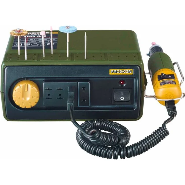 Proxxon 28704 MICROMOT Netzgerät NG 5-E mit 3 Anschlussbuchsen 12 Volt 5 Ampere