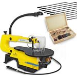 BAMATO Dekupiersäge DEK-1600V inkl. 10 Sägeblätter und 103 tlg. Werkzeug-Set - Preisvergleich