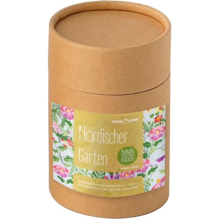 TerraDomi 300g nordischer Garten winterharte Blumenmischung