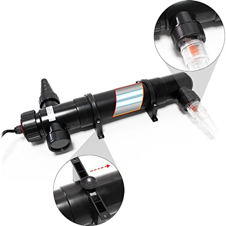 SunSun CUV-136 Teichklärer Wasserklärer Lichtfilter 36W – Bild 2