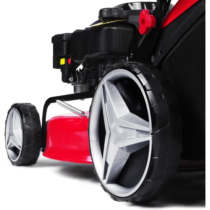 BRAST Rasenmäher Benzin 4,76PS RED LINE mit Antrieb 46cm Schnittbreite 170ccm Stahlgehäuse 60L Fangkorb – Bild 3
