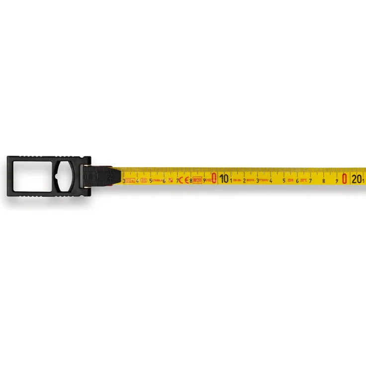 STABILA Rahmenbandmaß LBM 1000 FIBREGLASS, 30 m, Glasfaser-Messband mit metrischer Skala und Knickschutz, Universalhaken, bruchsicherer Rahmen, MID-Genauigkeit – Bild 4