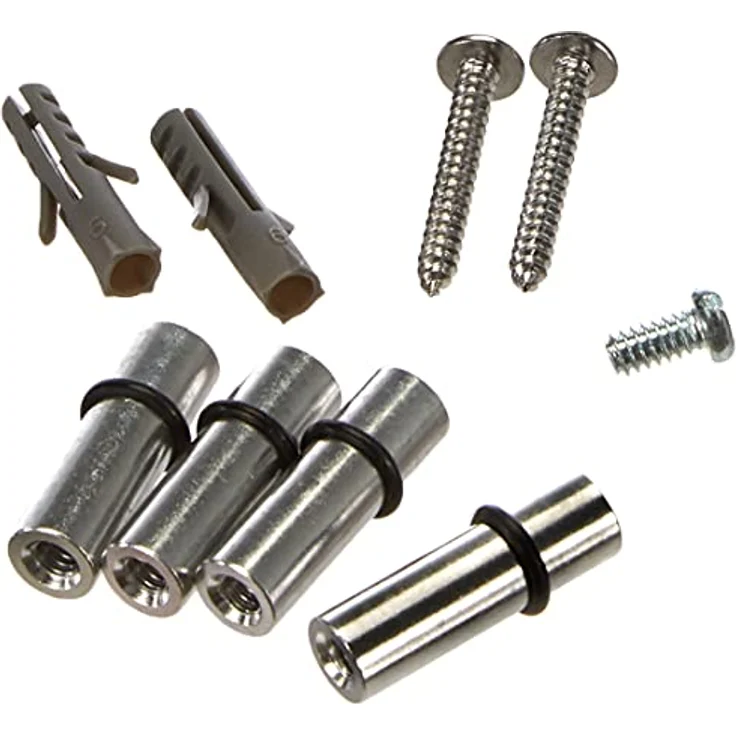 Schlüsselbord Schlüsselbrett Schlüsselhalter Schlüsselleiste Schlüssel mit Haken Grau – Bild 5