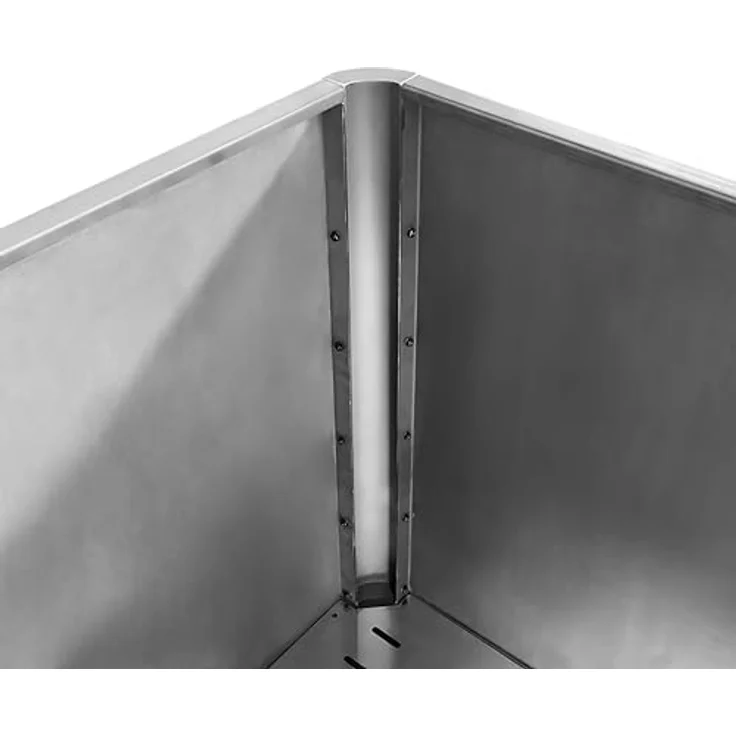 GFP PRIMEYARD Cortenstahl Hochbeet Mario 146x80x80 cm, Wetterfest & langlebig, Rost-Optik – Bild 4