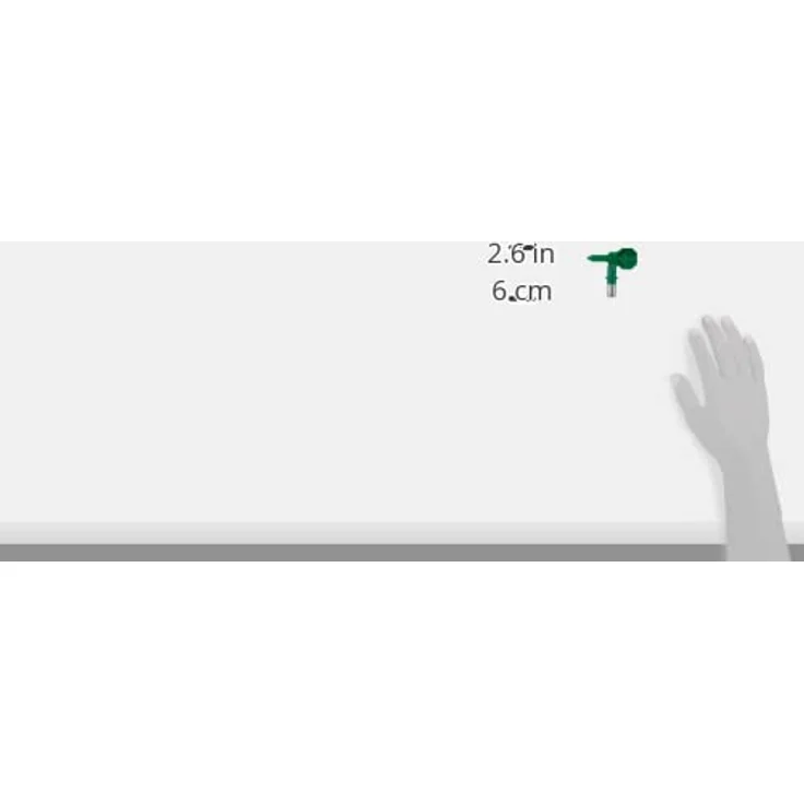 WAGNER® Farbsprühgerät Control Pro HEA Düse 313, reduzierter Sprühnebel und perfekte Deckkraft für streifenfreie Ergebnisse – Bild 6