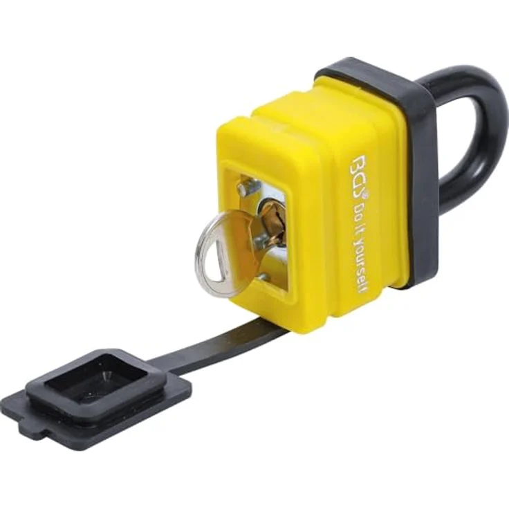 BGS TECHNIC Vorhängeschloss 40 mm, wasserabweisend mit 2 Schlüsseln für den Außenbereich – Bild 2