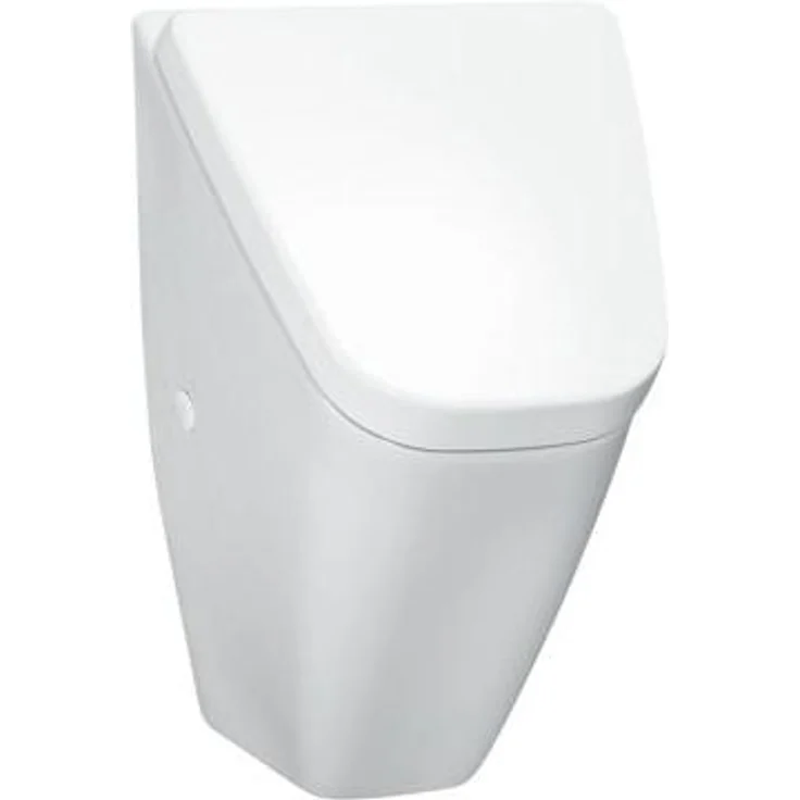 Laufen Vila Absauge-Urinal, L/B/H: 310/280/490 mm, weiß, mit Löcher für Deckelmontage – Bild 1