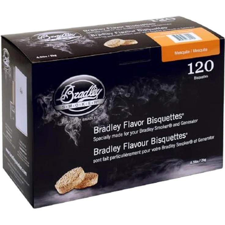 Bradley Mesquite Bisquetten, 120 Stück Räucherholz, für Bradley Smoker - Preisvergleich – Bild 2
