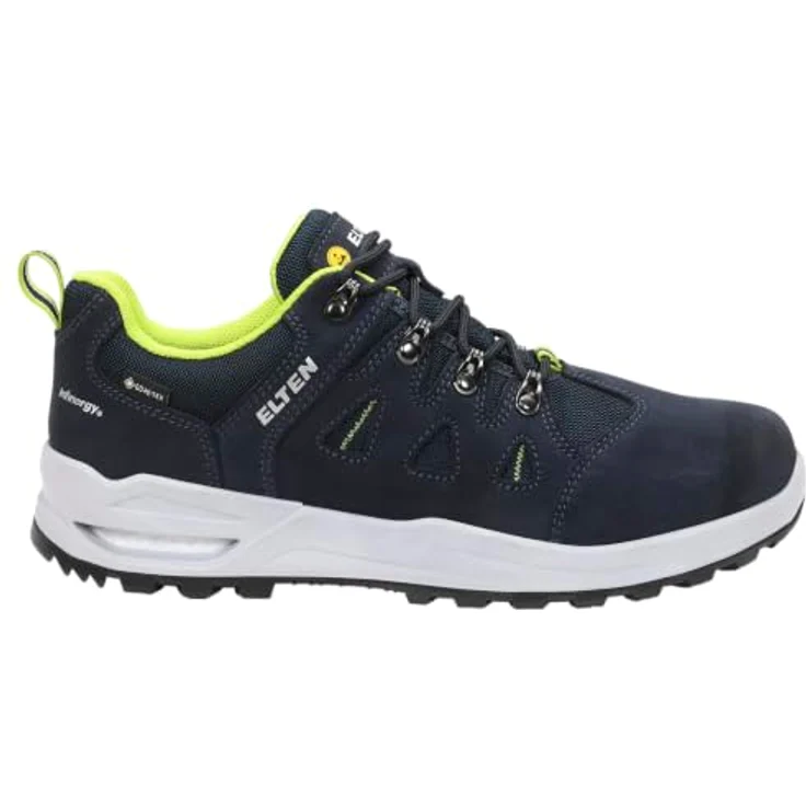 Elten Berufshalbschuh RILEY XXF GTX® Low ESD O2 WR CI, blue-lime, Gr. 45 – Bild 2