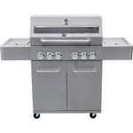 KONIFERA Gasgrill Ancona, mit 4-Brennern, mit Hähnchenspieß, Schutzhülle, BxTxH: 138x54x114 cm