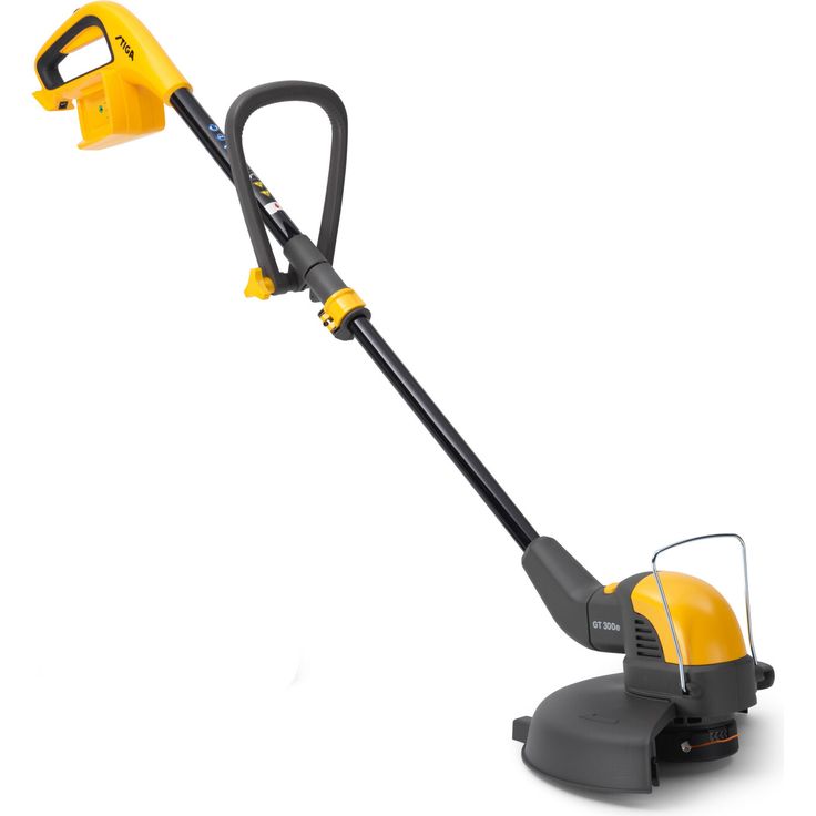 Stiga Akku-Rasentrimmer 'GT 300e Solo', 30 cm Schnittbreite, automatischer Doppelfaden, teleskopischer Schaft, kompatibel mit 20 Volt Akkus