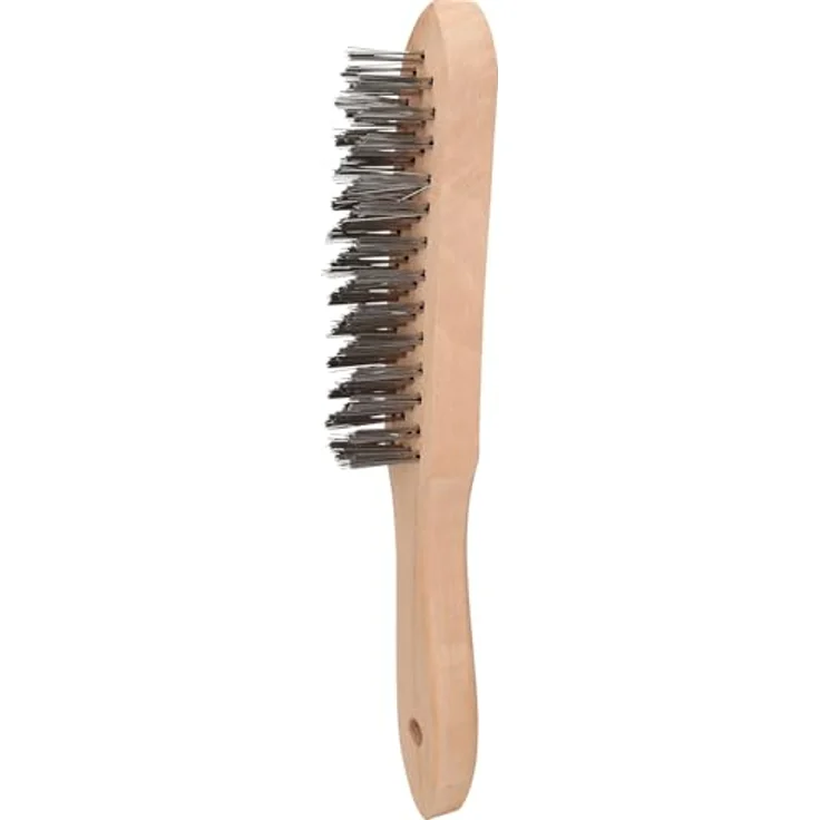 Brilliant Tools BT706002 Stahl-Handdrahtbürste 4-reihig | 290mm, [powered by KS TOOLS] – Bild 2