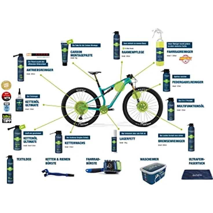 TUNAP SPORTS Kettenöl Ultimate - 100ml Tropfflasche | Fahrrad Langzeit-Schmierung für Ritzel, Schaltwerk und Kette – Bild 3
